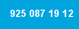 925 087 19 12 925 087 19 12